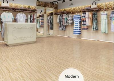 152.4mm X 914.4mm PVC Plank Flooring Wood Grain 2.0mm 2.5mm