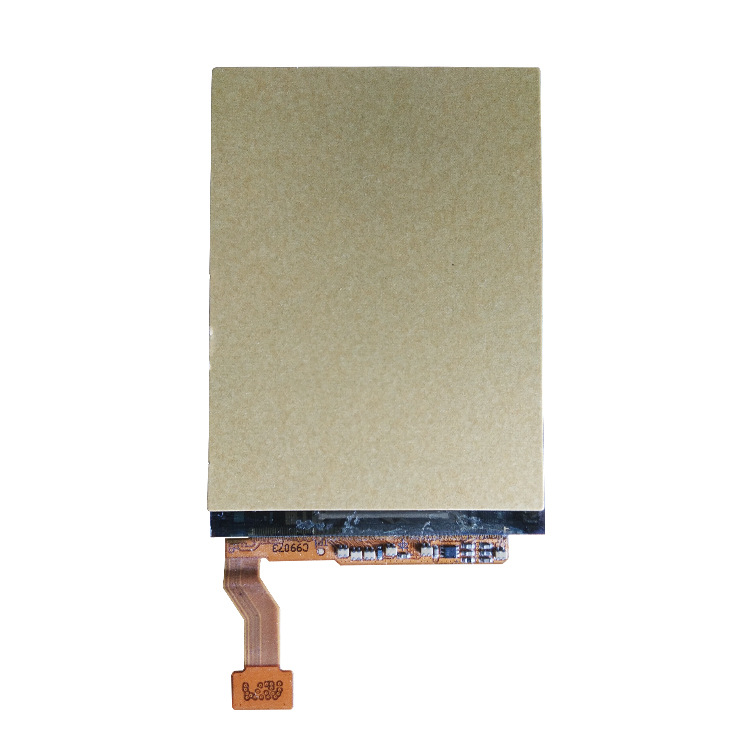 2.58 дюймовый экран с разрешением 240x320, интерфейс MPU 300 Cd/M2 гибкий экран с разрешением Amoled