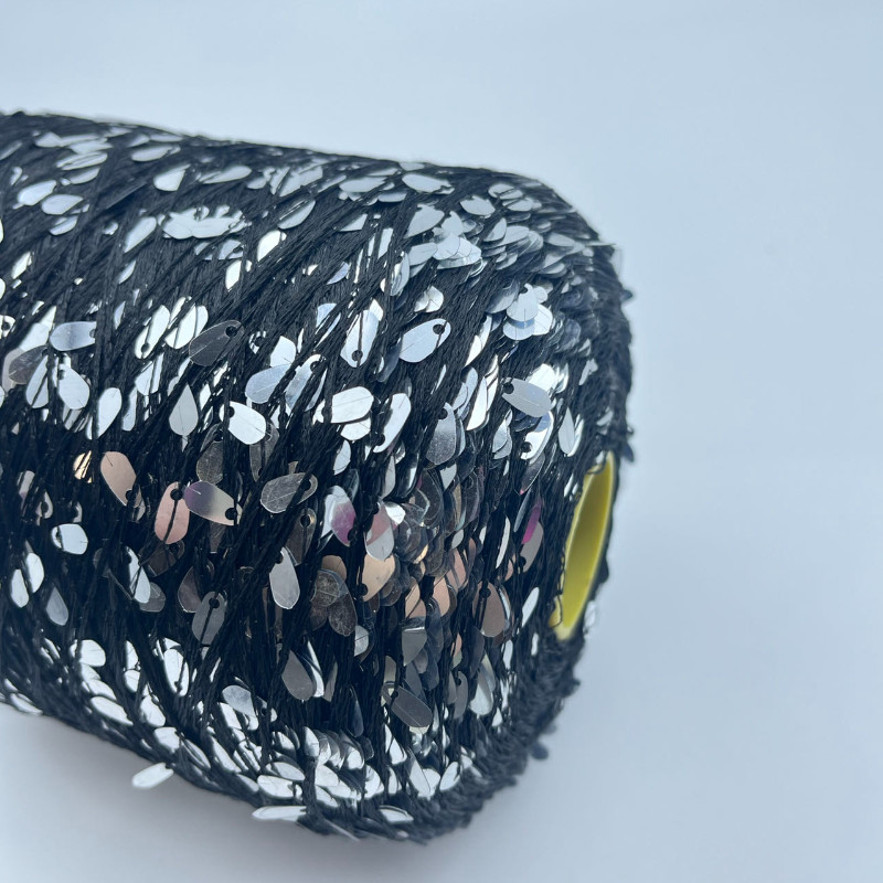 Пряжа Sequin семени дыни цвета исследования нового продукта для вязать руки