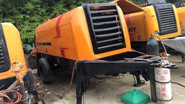 200×1800 Concrete Stationary Pump With Rexroth Kawasaki Oil Pump