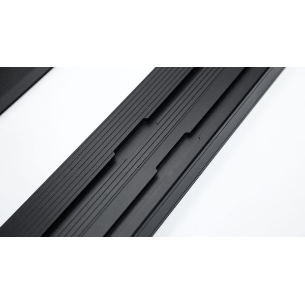 Black 1500x1425 Customized Roof Racks Luggage Carrier for Pickup Trucks Steel Rack