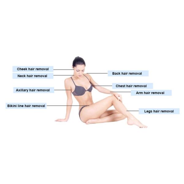 Машина удаления волос депиляции 808nm диода оборудования красоты лазера подмолаживания кожи