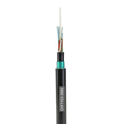 GYFTA53 Singlemode G652D Non-Metallic Material Water Proof Armored Fiber Optic Cable