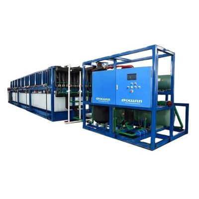 1800*1000*1450mm Máquina automática de blocos de gelo 10T Capacidade para aplicações industriais