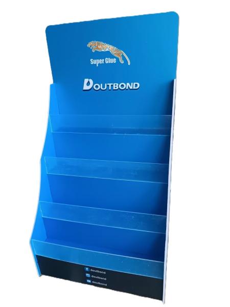 Sleek Retail Point Of Purchase Display Stands Customize Size High Impact Stand Alone Pos