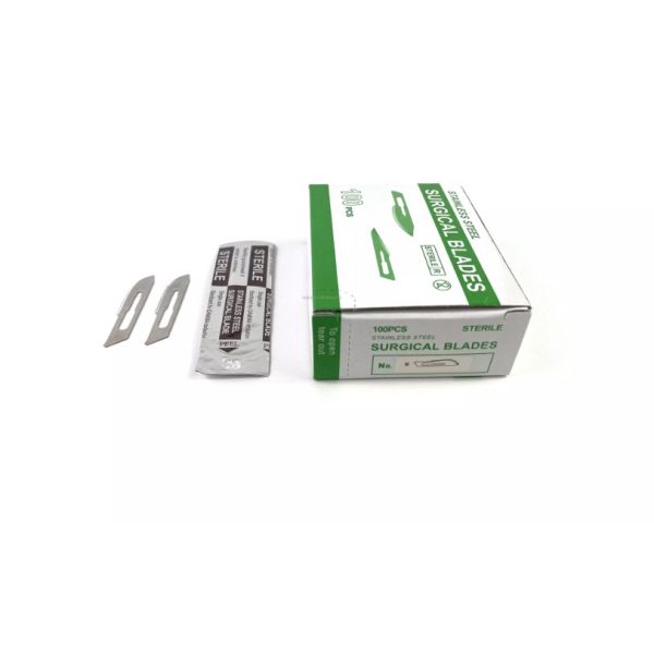 Disposable Surgical Blades 10x10x15cm Stainless Steel Scalpel