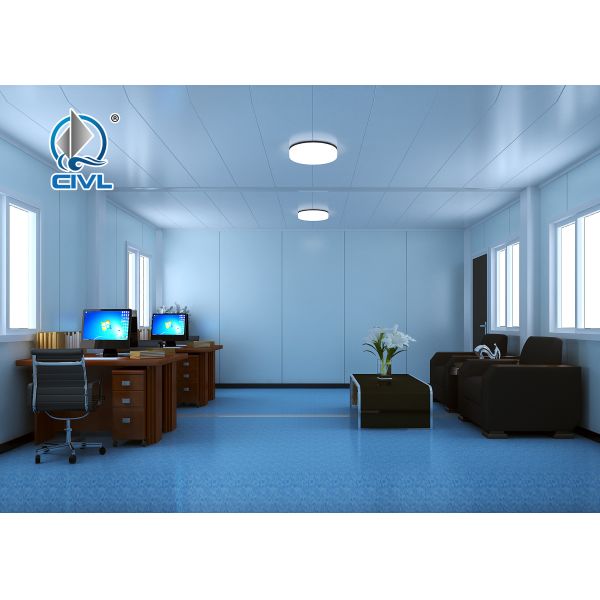 large Prefab Shipping Container / Office Prefabricated Storage Container Homes