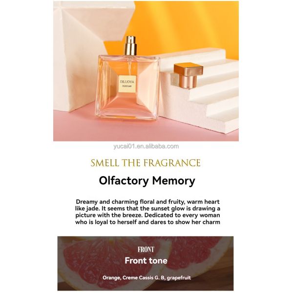 Floral Women's Body Perfume 50ml Lasting 72 Hours Original Eau De Parfum Regular Size