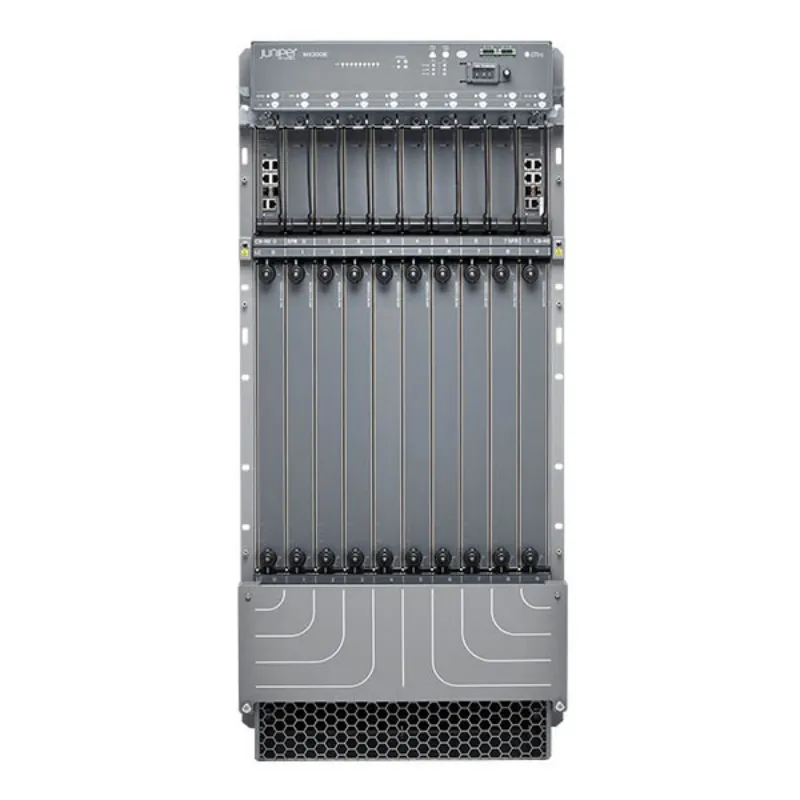Juniper MX204 Modular Router with 400Gbps per Slot Performance in Compact 2RU Form Factor and Integrated Firewall