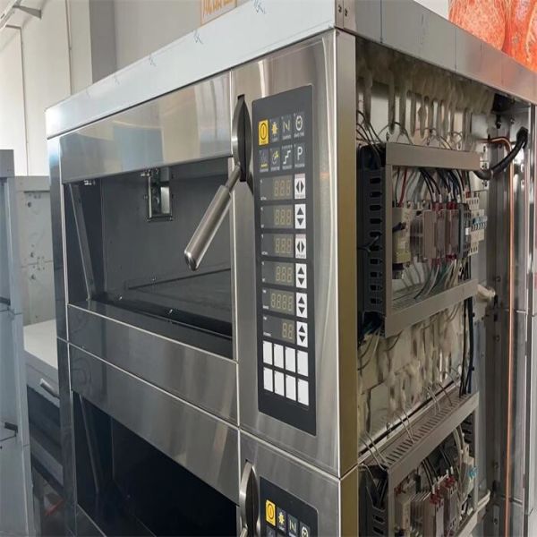 печь подноса палубы 3 европейского стиля печи палубы пекарни 3.5kw электрическая 1 для подносов 40X60cm