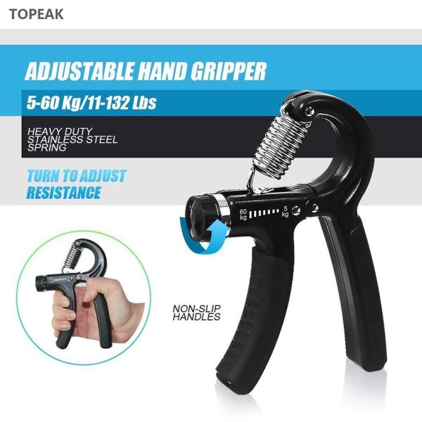 metal hand grip strengthener Ball 150 Lbs Stress Ball Forearm Workout