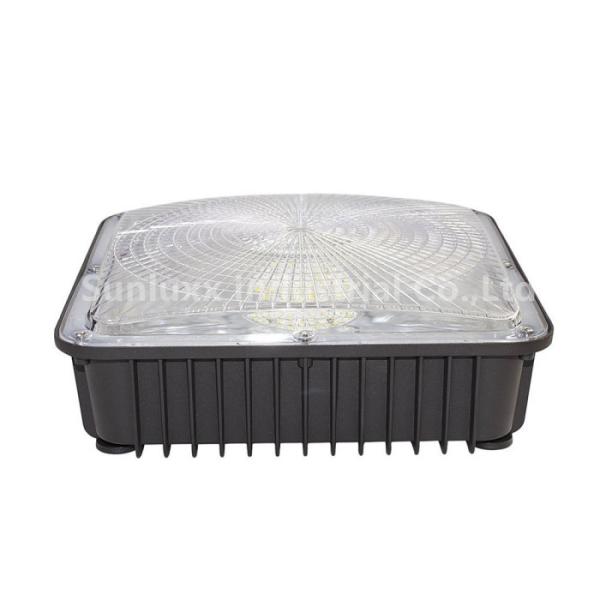 Dust Proof 70W LED Surface Mount Canopy Lights , High CRI Commercial LED Canopy Light