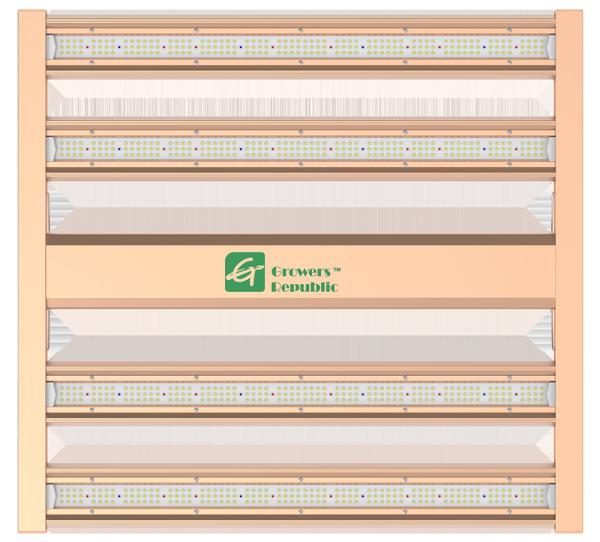 0 - 10V que escurecem o diodo emissor de luz da horticultura crescem 0.99PF claro para a plantação vegetal/fruto