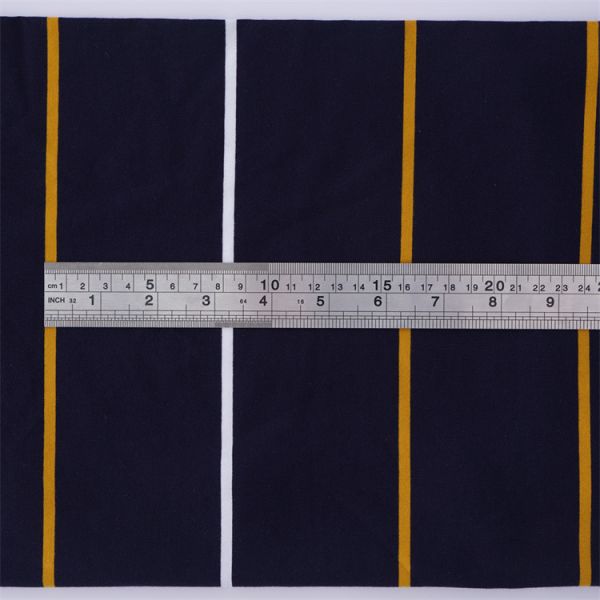 Pure Cotton Breathable And Skin-Friendly Striped Knit Fabric For Casual