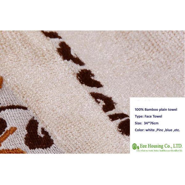 100%  Bamboo Fiber Tower, Eco-friendly 34cm*76cm,organic bamboo towel anti-bacterial organic bamboo  towel