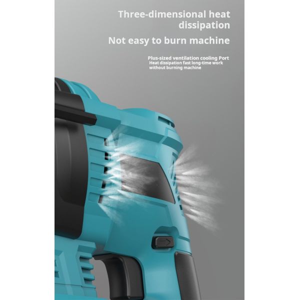 21В бесфабрикатное зарядное буровое устройство с молотком