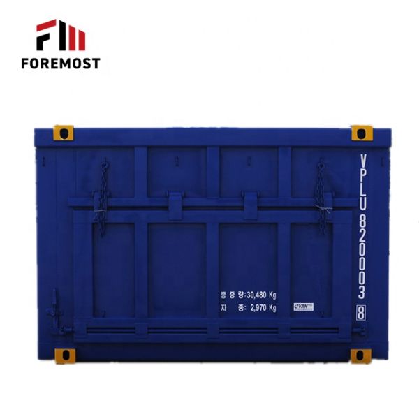 Weatherproof Secure Design Hard Open Top 20 Feet 20 ft Half Height Bulk Shipping Container