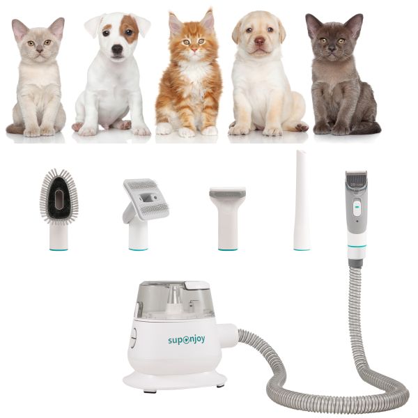 Grooming Products Type Grooming Tools 5 in 1 Pet Kit Vacuum Suction for Dogs Cats