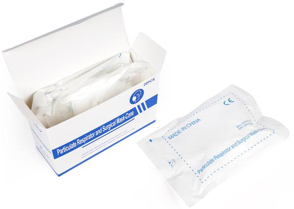 Dust Disposable Non Woven Face Mask Folding N95 Mouth Mask High Strength Design Adjustable Nose Clip