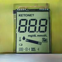 Affichage LCD à caractère HTN réfléchissant, 20x4 Taille de point grande Matrice 6h Angle