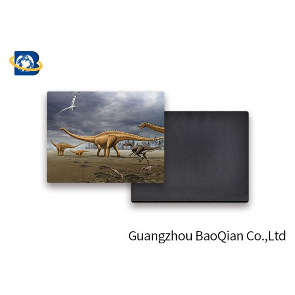 Dinosaur Picture 3D Fridge Magnets , PP PET PVC Image Custom Fridge Magnets UV Printing Souvenir