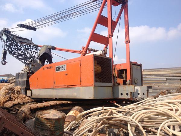 USED HITACHI KH150 40T CRAWLER CRANE FOR SALE HITACHI 40T CRAWLER CRANE SALE