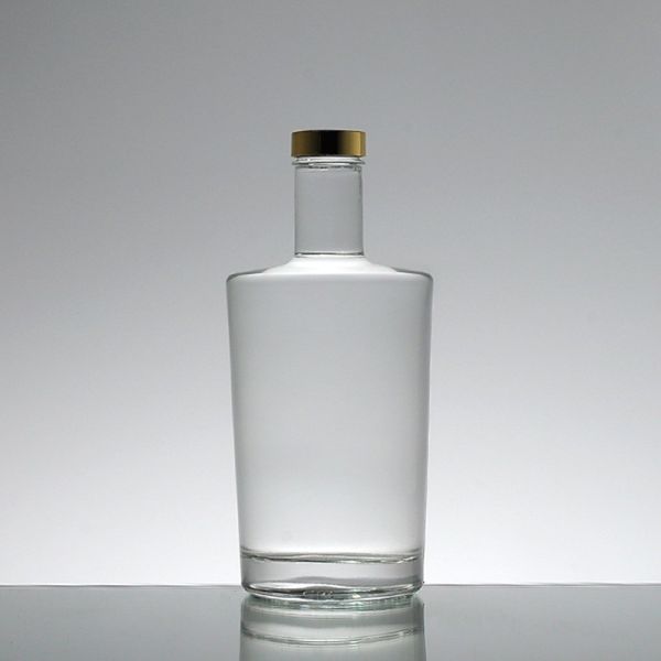 Glass Whisky Bottles 750ml Capacity Glass with Caps Other Deep Process Hot Stamping