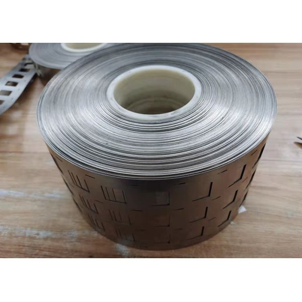 Holder-Ready 4P Ni200 Nickel Strip — 49.5mm Width, 19.5mm Pitch, Direct Drop-In for Framed 18650 Battery Packs
