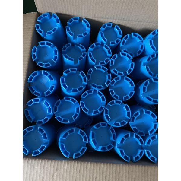 Plastic Injection Molded Pipe Thread Protector Caps Compression