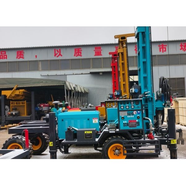 Blasting DTH Ground Water Drilling Machine 160 Meters Depth For Farming