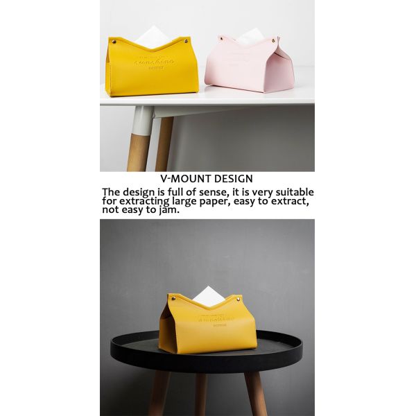 Простой стиль роскошный цветочный PU кожаный автомобиль туалет квадратный ткань бумаги коробка крышка держатель