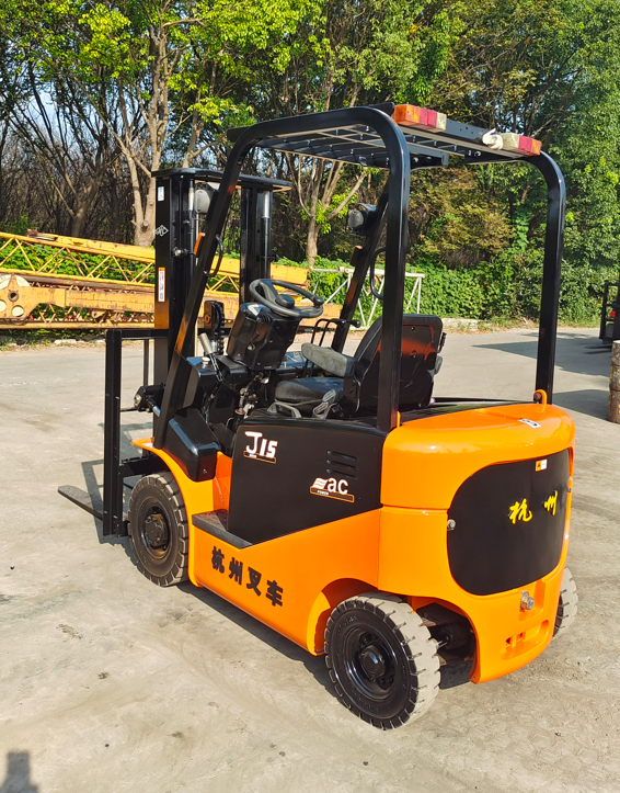 Hangcha J15 Технология 1,5 тонны электрический погрузчик с литийным аккумулятором используется