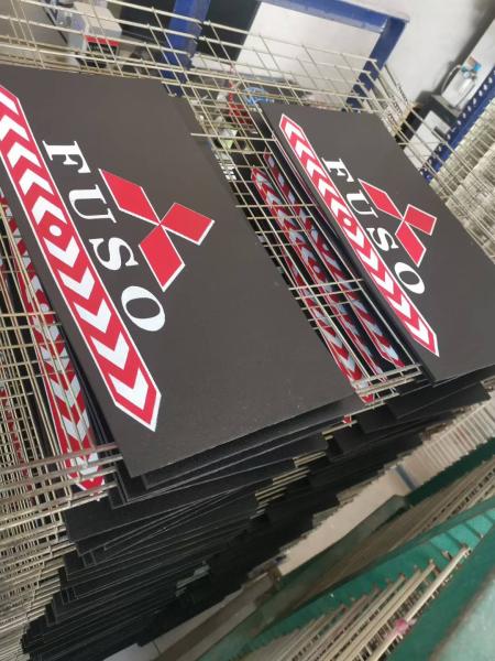 Factory Custom Rubber Mud Flaps Universal Fit for Trucks Trailers