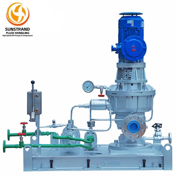 LMV322 OH6 Integrally Geared API Centrifugal Pumps Single Suction