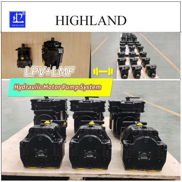 Hydraulic Pump Motor Transmission System Use On Combine Harvesters