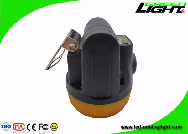 IP68 Waterproof Cordless Led Miners Cap Lamp 10000 Lux Brightness DGMS Approved
