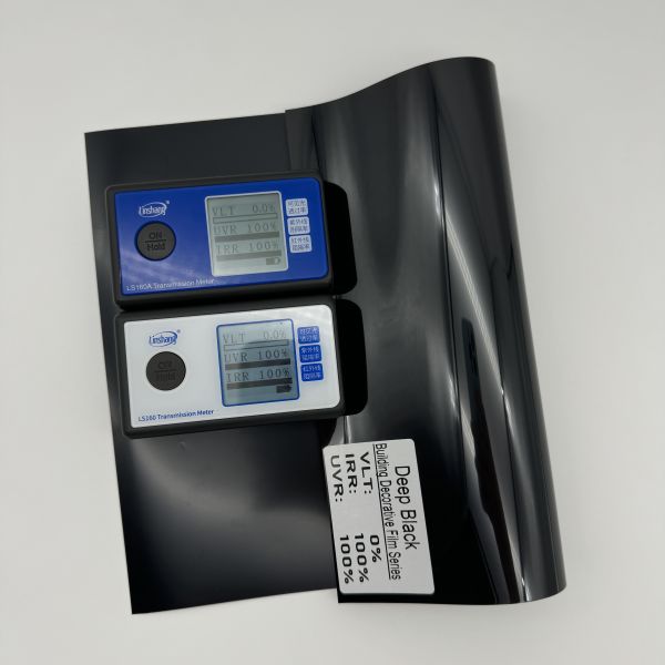 UV Rejection Office Building Window Tinting Skin Care Building Film Deep Black 2 mil