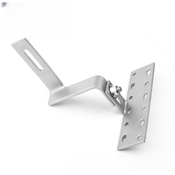 Stainless Steel Solar Mounting Brackets | Adjustable PV Roof Hooks for Easy, Durable & Corrosion-Resistant Solar Panel Installation on Tile and Metal Roofs