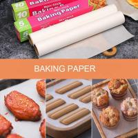 Cole não o envolvimento de alimento Oven Paper Waterproof Greaseproof de cozimento