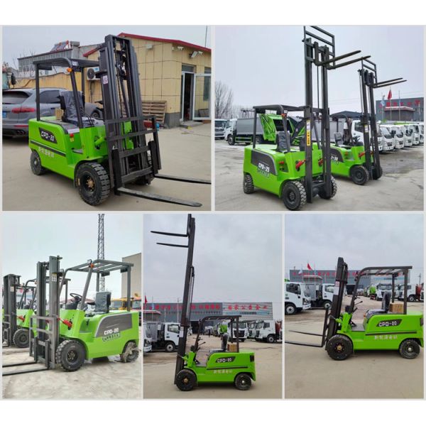 Electric Counterbalance 2 Ton Electric Forklift With Triplex Mast