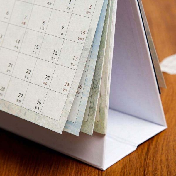 High Quality Digital Calendar Custom Custom Logo Calendar
