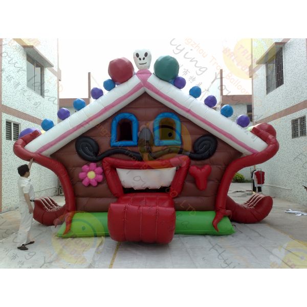 Globo gigante inflable atractivo de la publicidad, globos inflables del espejo de la decoración