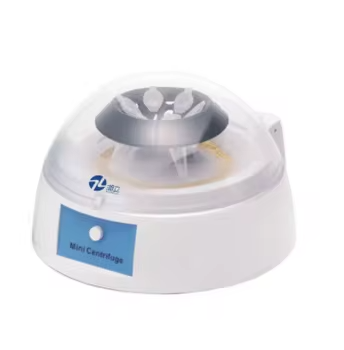 Mini 7000RPM Lab Benchtop Centrifuge 2700g RCF Dual Rotor 8*1.5/2.0ml 0.2x32 PCR Stripes Low Speed Model