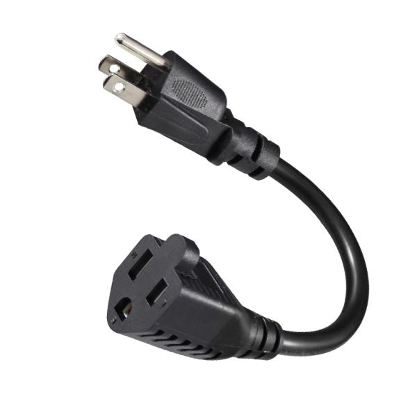 18AWG 3-Prong Pigtail Power Cord for Appliances and Tools