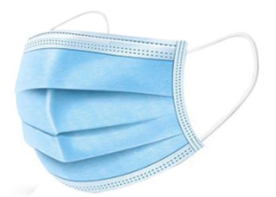 Non Woven Fabric Disposable Medical Face Mask With Elastic Ear Loop