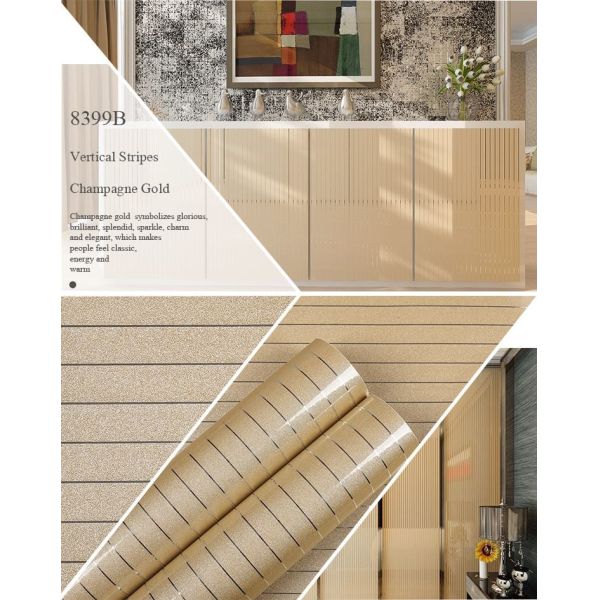 PVC Glossy Self Adhesive Wallpaper 10m Kitchen Counter Wallpaper