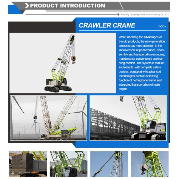 800 Ton Crawler Crane in Excellent Working Condition for Your Construction Needs
