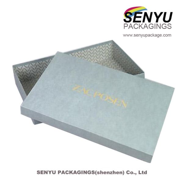 Шкатулка для драгоценностей подарка картона упаковывая декоративное обжатия золота защитное