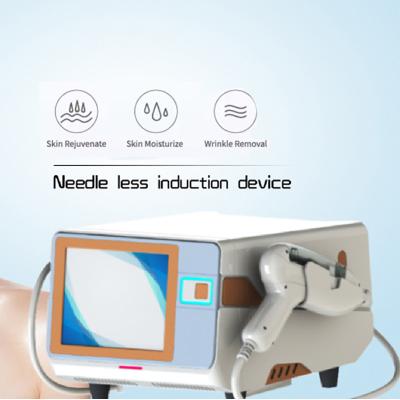 Two Handles Skin Care Machine Customized Needle Free Mesotherapy Machine Anti Aging