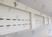 Porte sectionnelle automatique de garage de porte aérienne sectionnelle industrielle de feuille simple